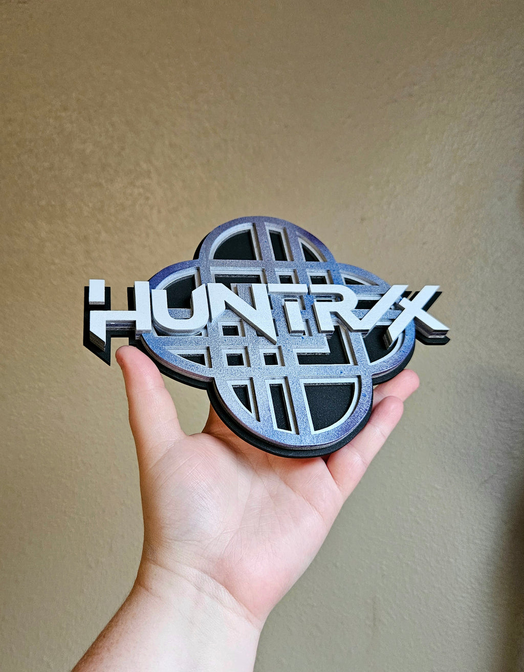 Handmade Made-To-Order Wooden Layered Kpop HUNTR/X Animated Movie Inspired Wall Decor