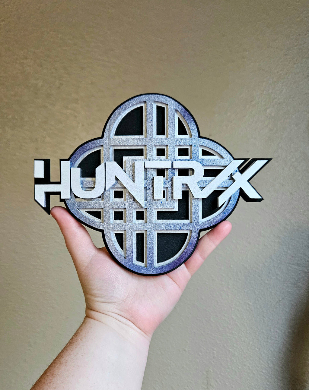 Handmade Made-To-Order Wooden Layered Kpop HUNTR/X Animated Movie Inspired Wall Decor