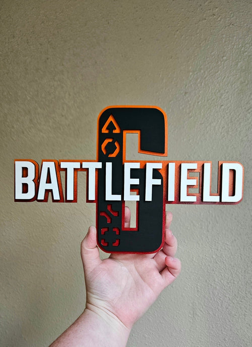 Handmade Made - To - Order 10.5" Wooden Layered Video Game Inspired Wall Decor with Recon Assault Medic Engineer Class - Wynne & Wiley