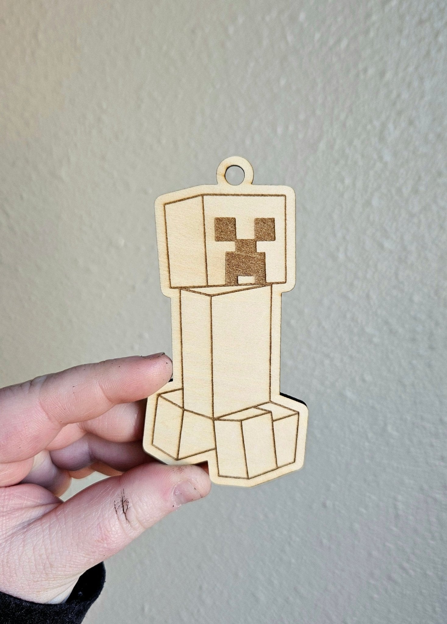 Handmade Made - To - Order 3.25" Wooden Coloring Ornaments - Wynne & Wiley