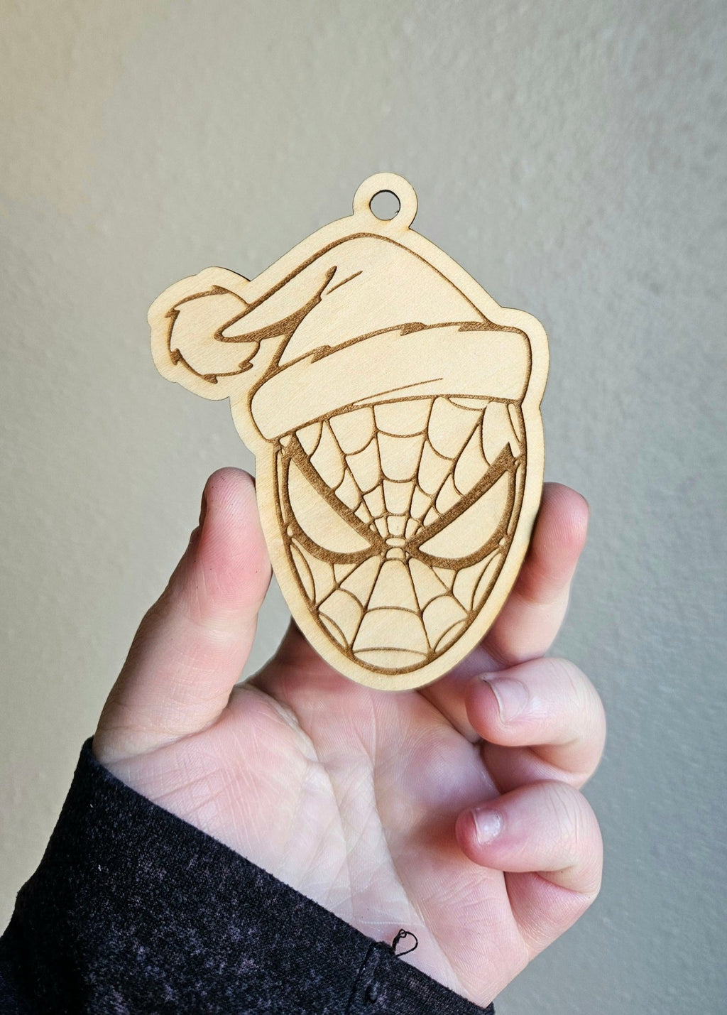 Handmade Made - To - Order 3.25" Wooden Coloring Ornaments - Wynne & Wiley