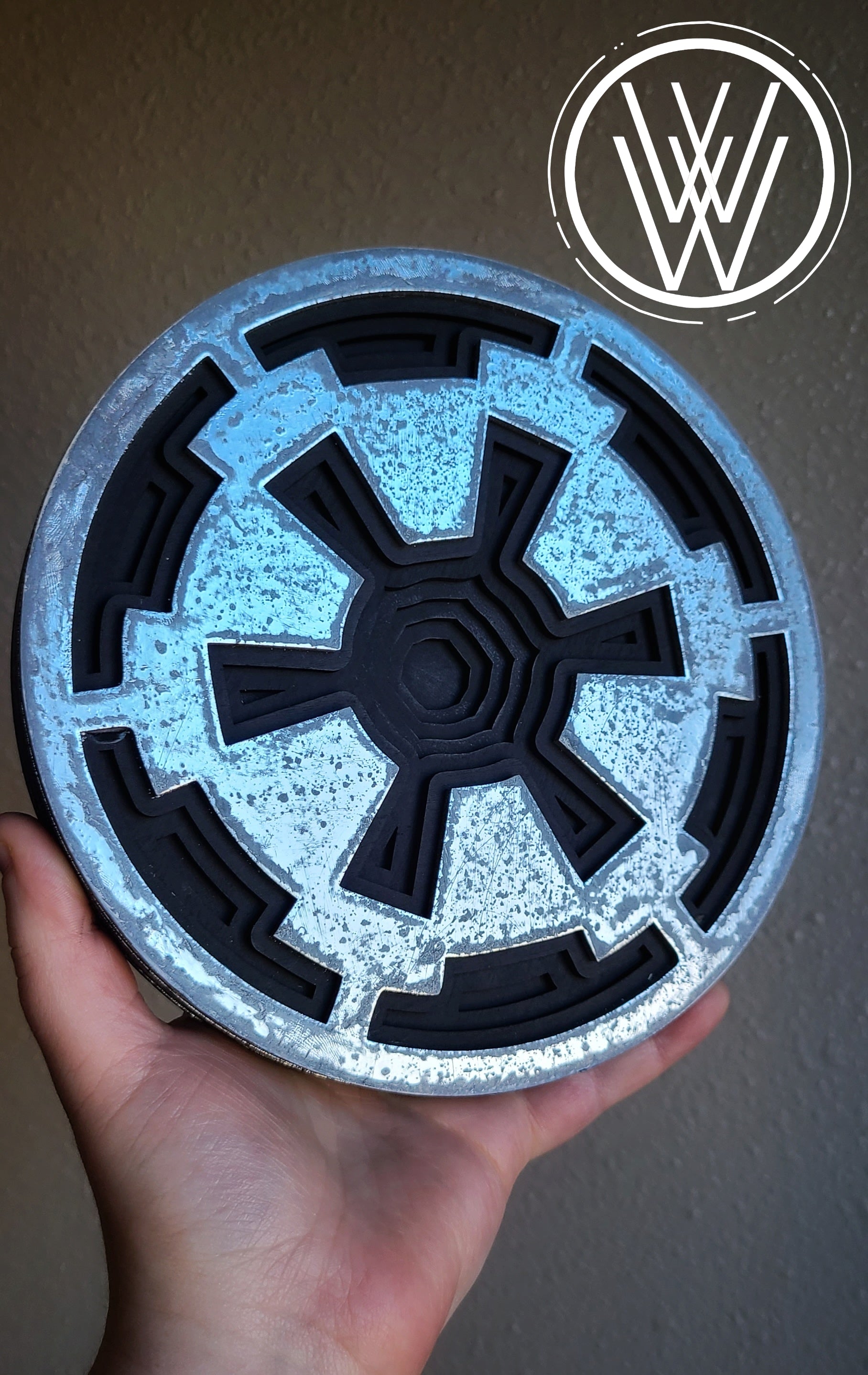 Handmade Made-To-Order 7" Wooden Rebel or Empire Layered Movie Inspired Wall Deor